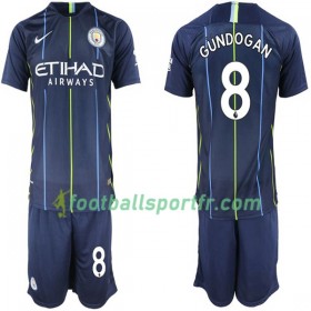 Tenue Manchester City Gundogan 8 Enfant Extérieur 2018-2019 Maillot de Foot